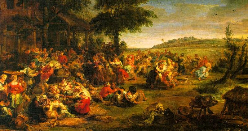 Peter Paul Rubens The Village Wedding France oil painting art